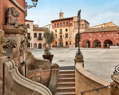 Plaça de la Font, Caldes de Montbui